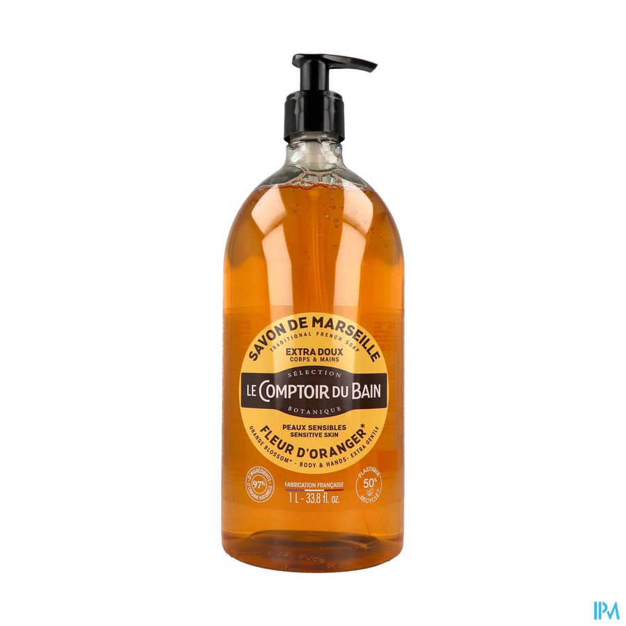 Lcb Zeep Vloeibaar Oranjebloesem Z/palm Fl 1l