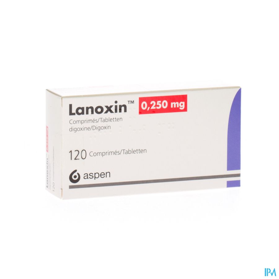 Lanoxin 250 Comp 120 X 0,250mg