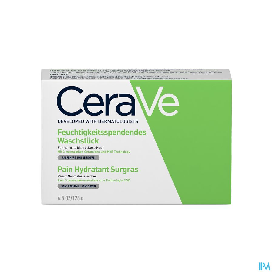 Cerave Hydraterend Wastablet 128g Cerave Hydraterend Wastablet 128g