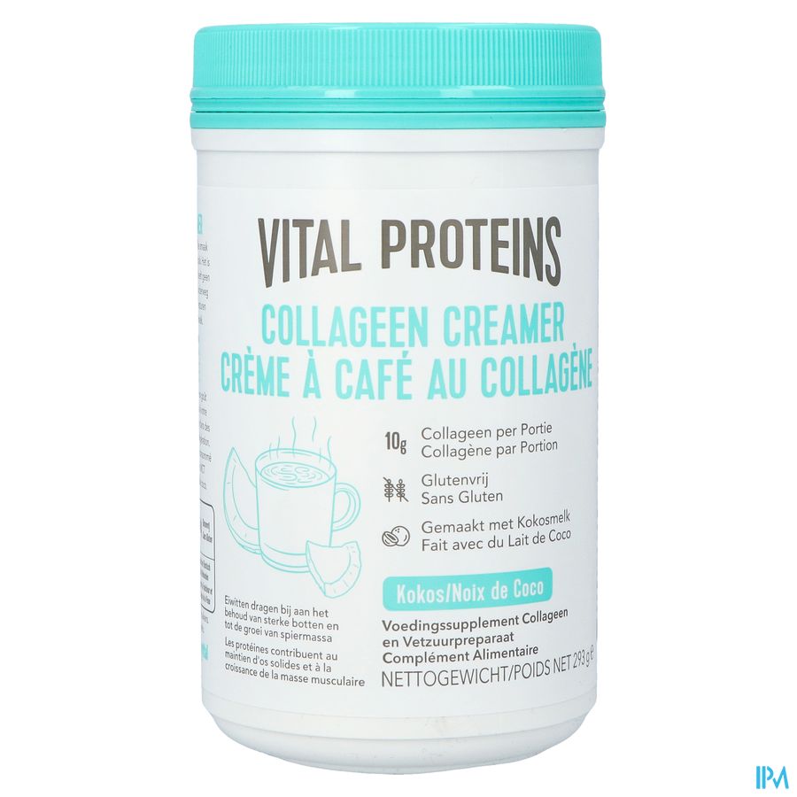 Vital Proteins Creme Cafe Collag. Noix Coco 293g 1