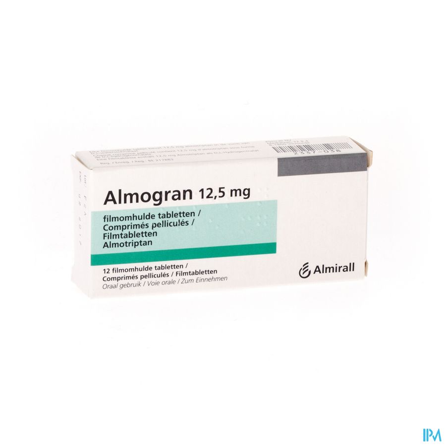Almogran Comp 12 X 12,5mg