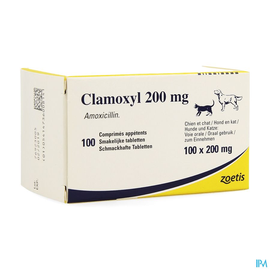 Clamoxyl Comp Smakel. 100x200mg Clamoxyl Comp Smakel. 100x200mg