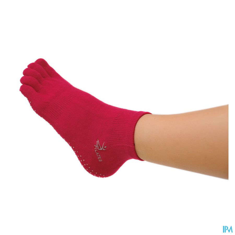 Sissel Pilates Sockx Soft Fuchsia S/m T35-39 Sissel Pilates Sockx Soft Fuchsia S/m T35-39