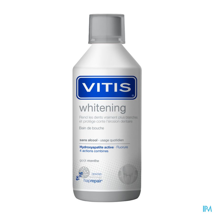 Vitis Whitening Mondspoelmiddel 500ml 3882 Vitis Whitening Mondspoelmiddel 500ml 3882