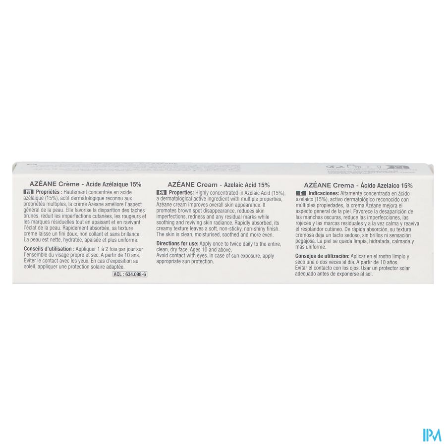 Azeane Creme Azelainezuur 15% 30ml 6