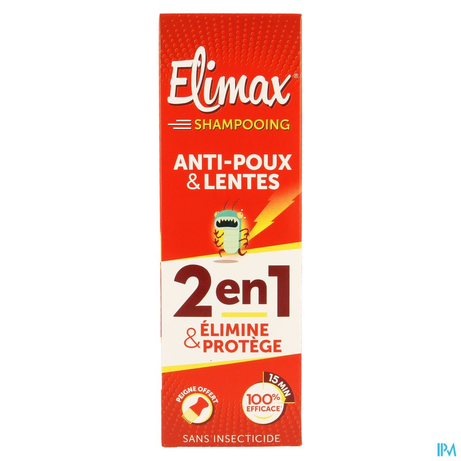 Elimax Shampoo Tegen Luizen Fl 100ml 5