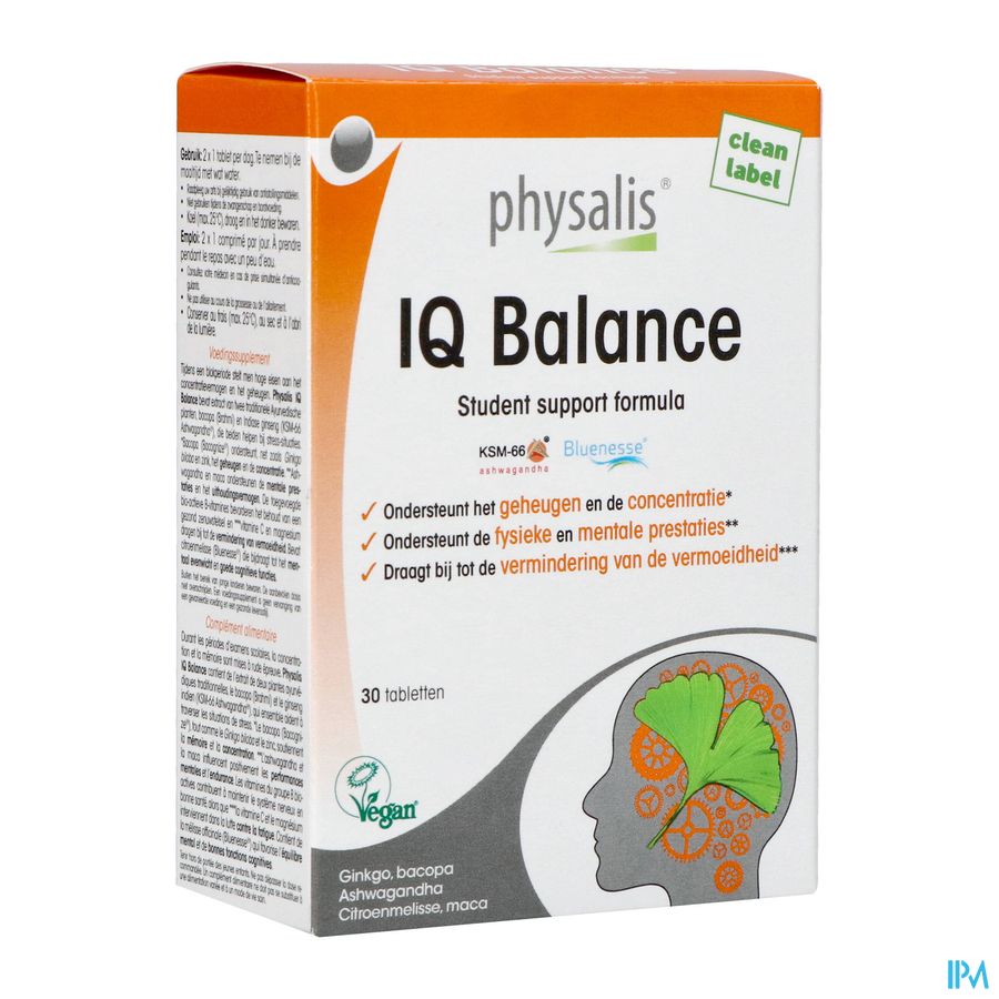 Physalis Iq Balance Comp 30 Physalis Iq Balance Comp 30