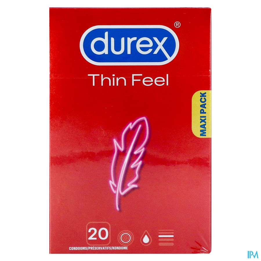 Durex Thin Feel Condoms 20 6
