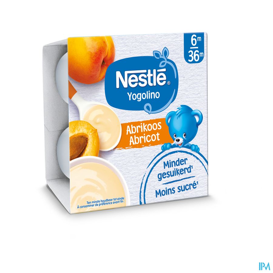 Nestle Yogolino Apricot 4x100g Nestle Yogolino Apricot 4x100g