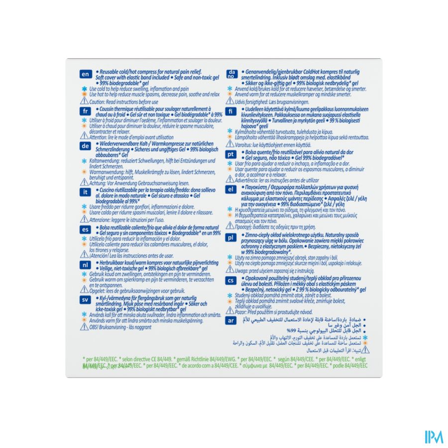 N1571ti-dab Nexcare Coldhot Therapy Pack Comfort Zonetemperatuur Indicator, 260 Mm X 110 Mm 4
