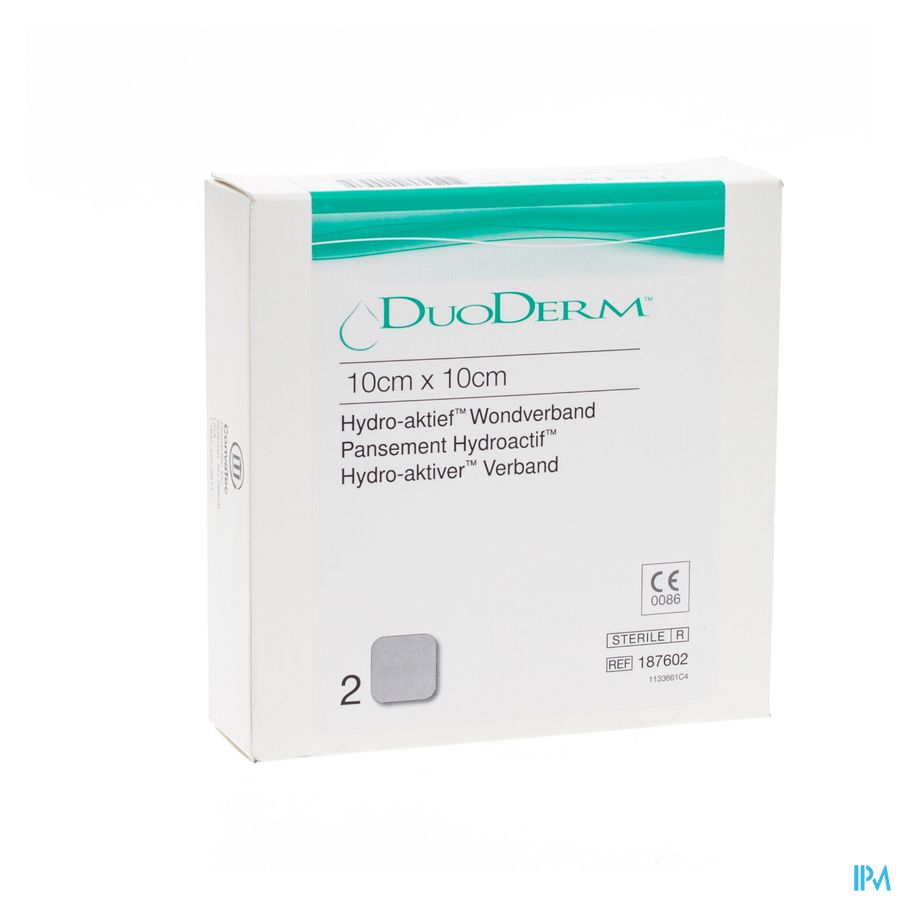Duoderm Hydroact 10x10 2st H7602 Duoderm Hydroact 10x10 2st H7602