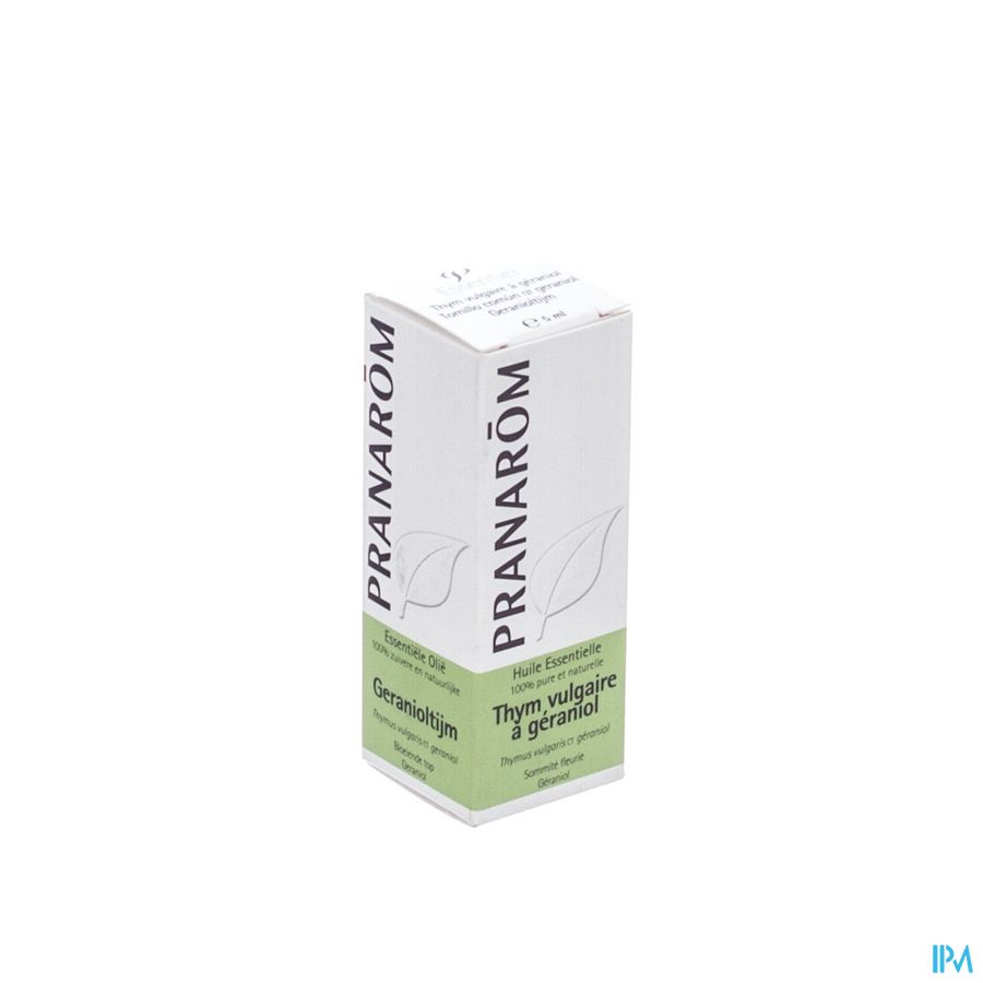 Thym Vulg. Geraniol Hle Ess 5ml Pranarom Thym Vulg. Geraniol Hle Ess 5ml Pranarom