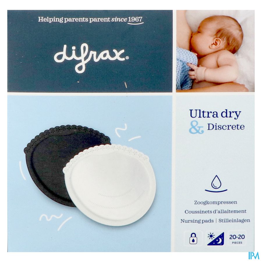 Difrax Coussinets Allaitement 40 C612 1