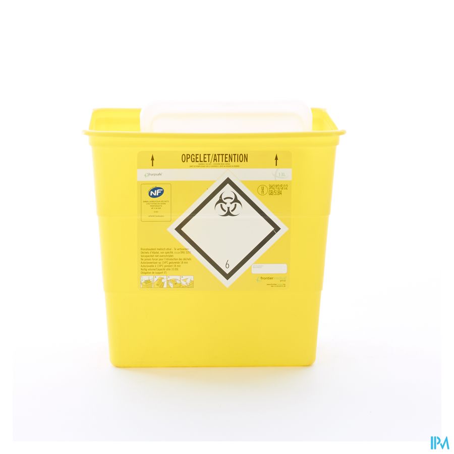 Sharpsafe Container Aiguilles 13l 4115a Sharpsafe Container Aiguilles 13l 4115a