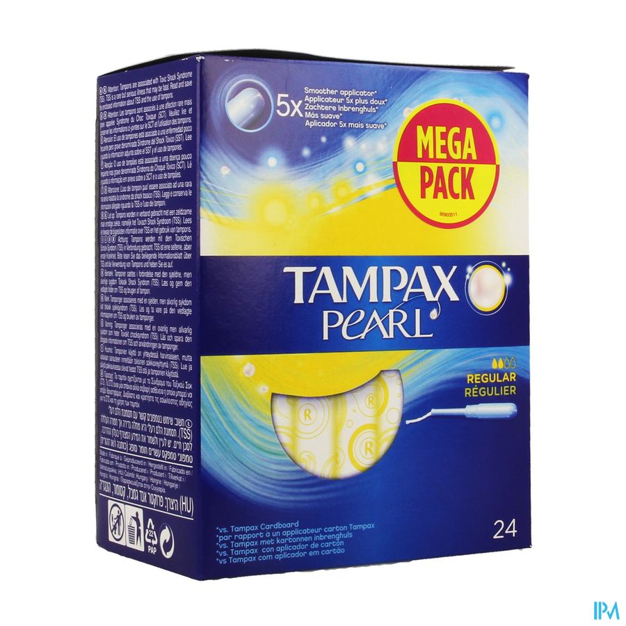 Tampax Pearl Regular 24 Tampax Pearl Regular 24