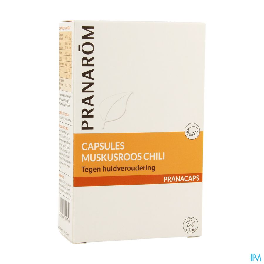 Muskus Roos Caps 40 Pranarom Muskus Roos Caps 40 Pranarom