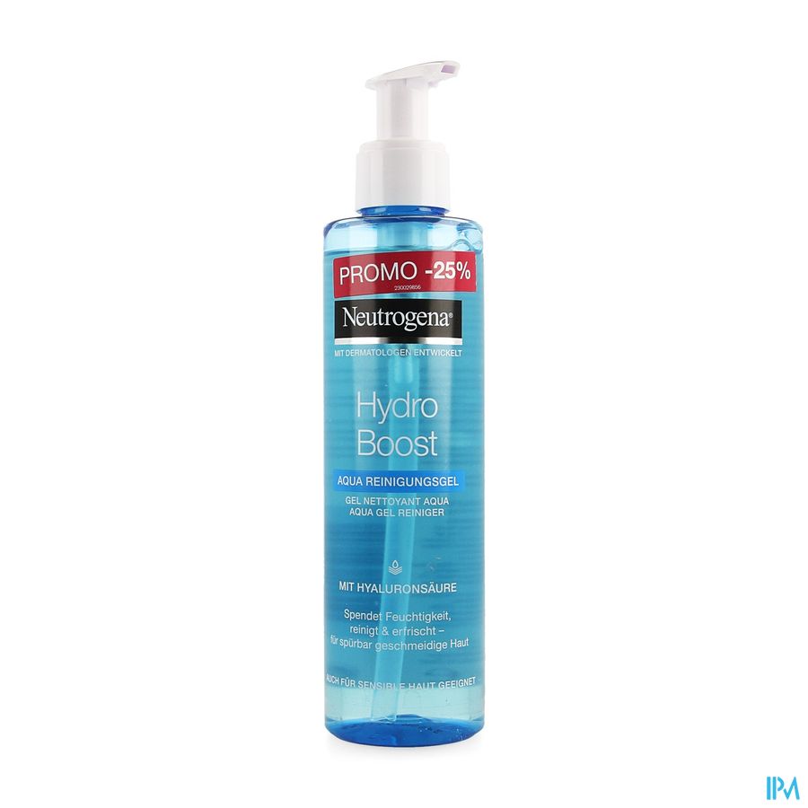 Neutrogena Hydro Boost Aqua Reinig.gel 200ml Promo Neutrogena Hydro Boost Aqua Reinig.gel 200ml Promo
