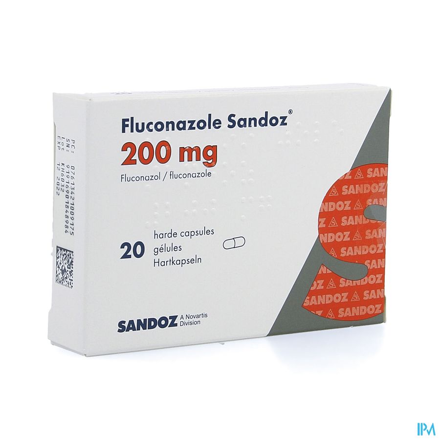 Fluconazole Sandoz Caps 20 X 200mg Fluconazole Sandoz Caps 20 X 200mg