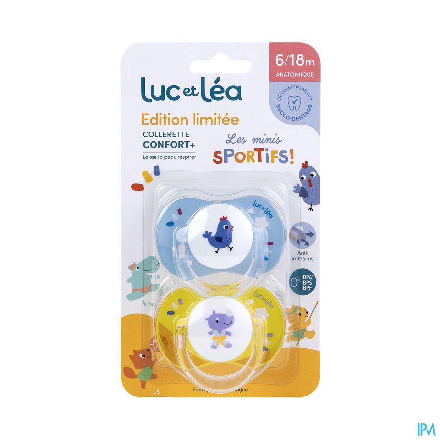 Luc&lea Duo Sucette 6-18m Ana Jo Ete 2 Luc&lea Duo Sucette 6-18m Ana Jo Ete 2