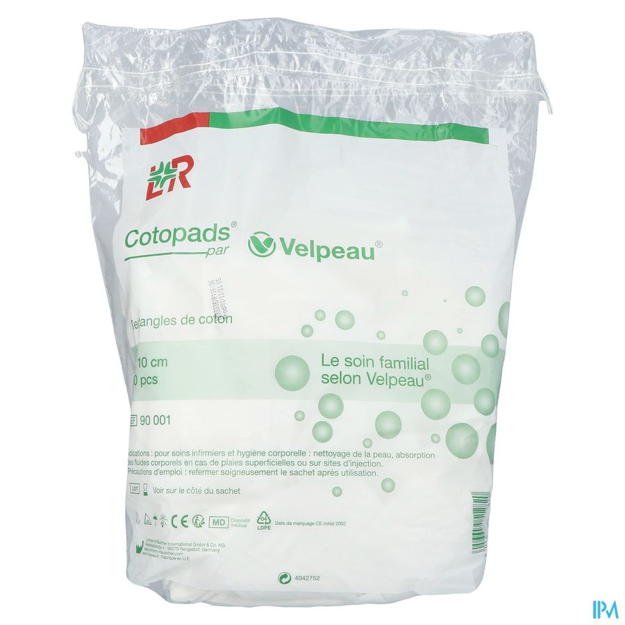 Cotopads Velpeau 8x10cm Zakje 200 90001 1
