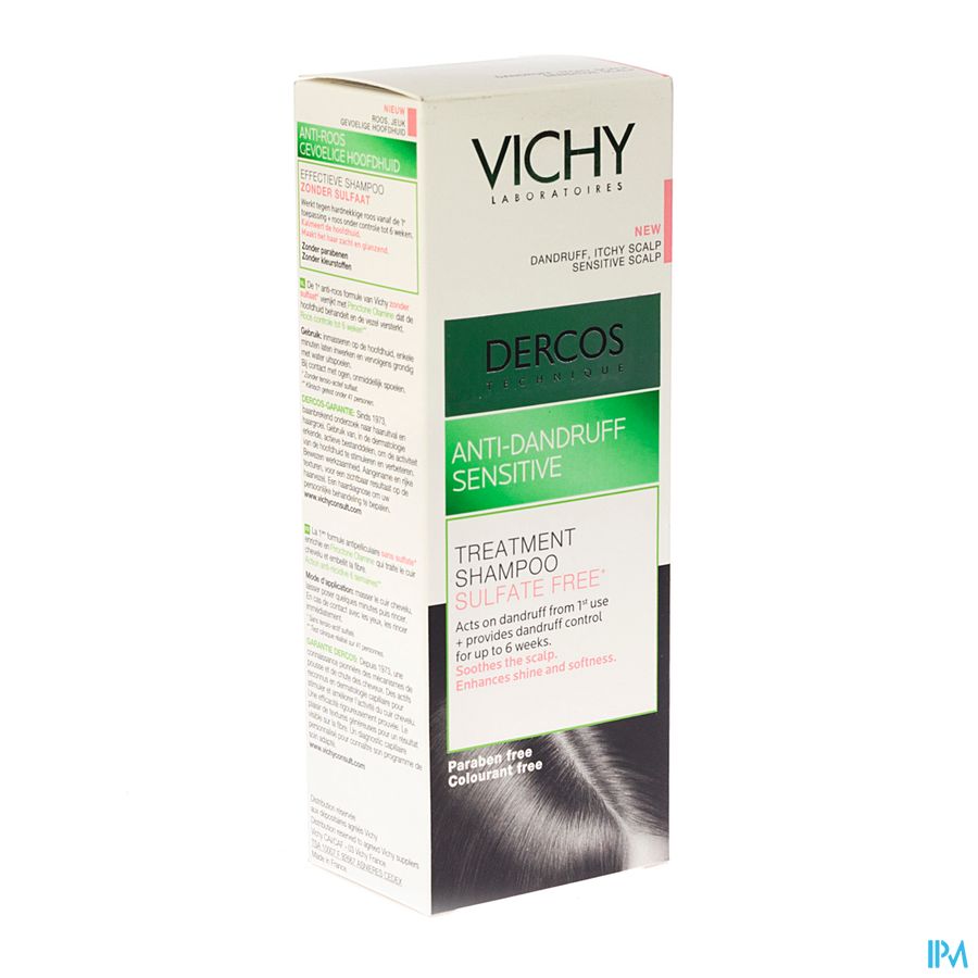 Vichy Dercos A/pell Sens Sh 200ml 2
