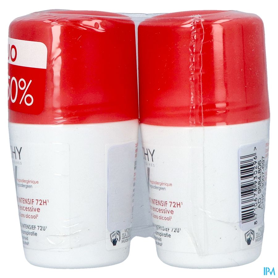 Vichy Deo Transp. Exc Stress Resist Bil Duo 2x50ml 3