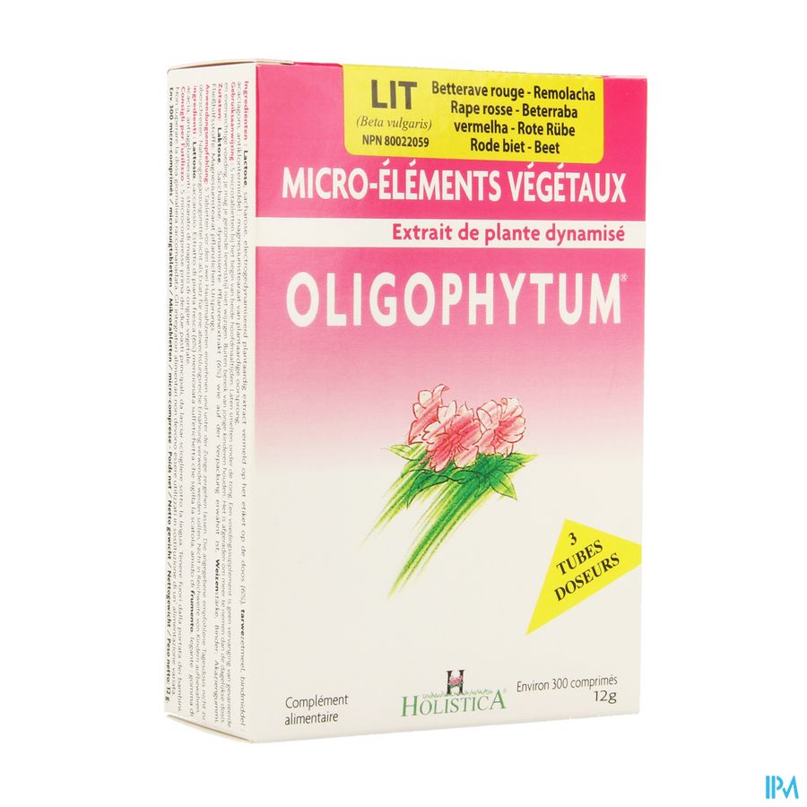 Oligophytum Lithium Tube Microcomp 3x100 Holistica Oligophytum Lithium Tube Microcomp 3x100 Holistica