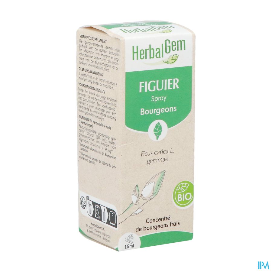 Herbalgem Figuier Bio Spray 15ml Herbalgem Figuier Bio Spray 15ml