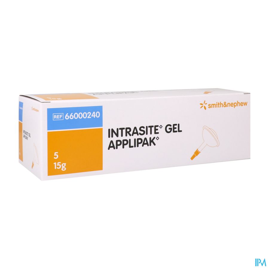 Intrasite Gel 5 X 15g 66000240 Intrasite Gel 5 X 15g 66000240