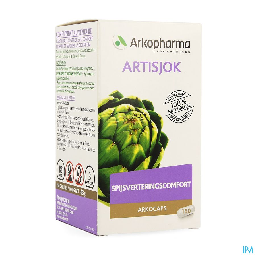 Arkocaps Artisjok Plantaardig 150