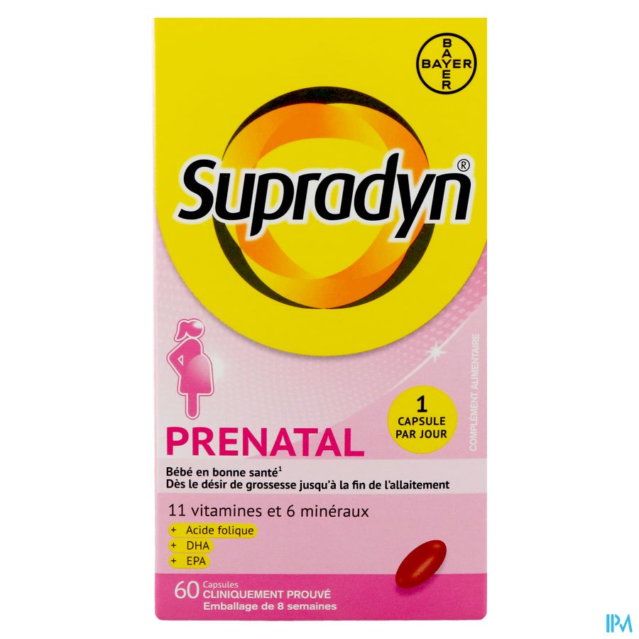 Supradyn Prenatal Caps 60 5