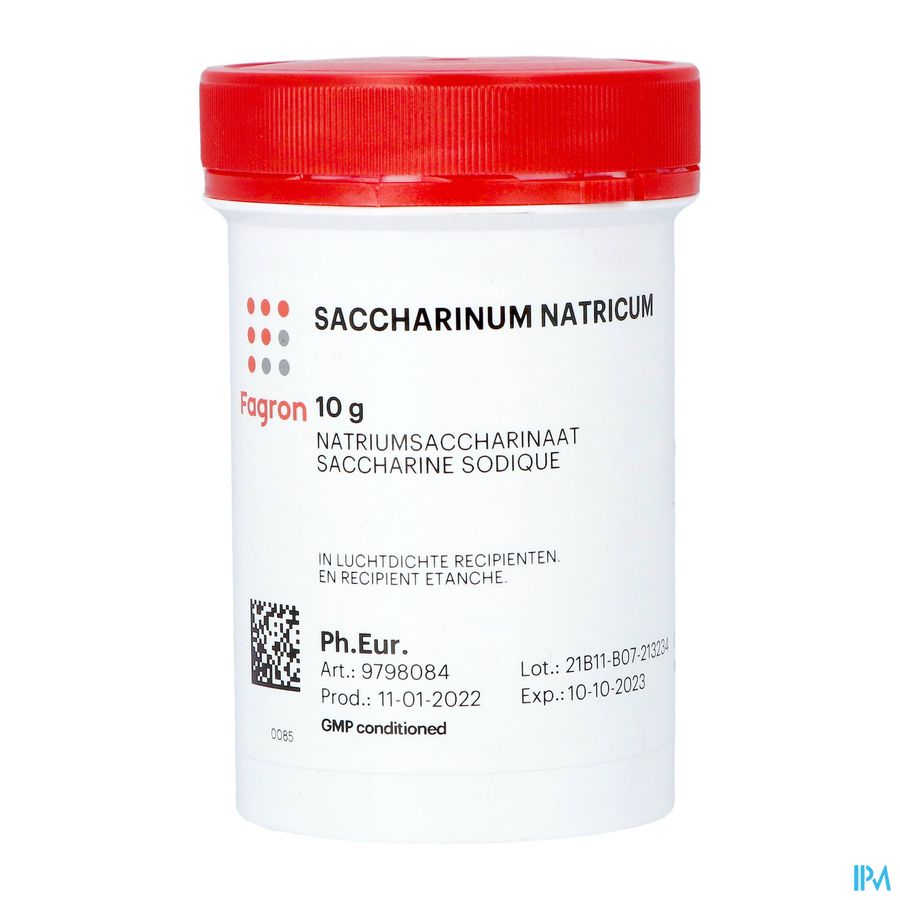 Natriumsaccharinaat 10g Fag