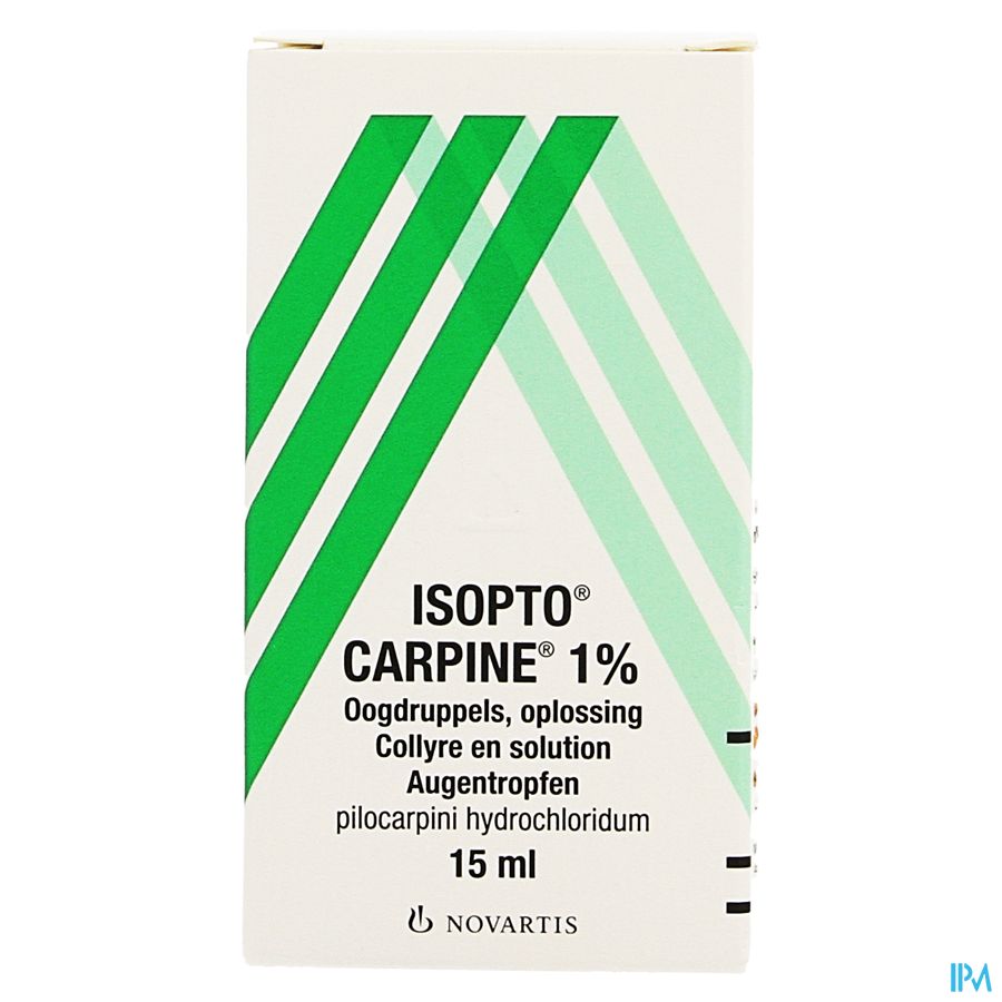 Pilocarpine-isopto 1 % Collyre 15ml 2
