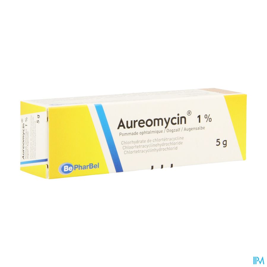 Aureomycine Ung Opht 1 X 5g 1%