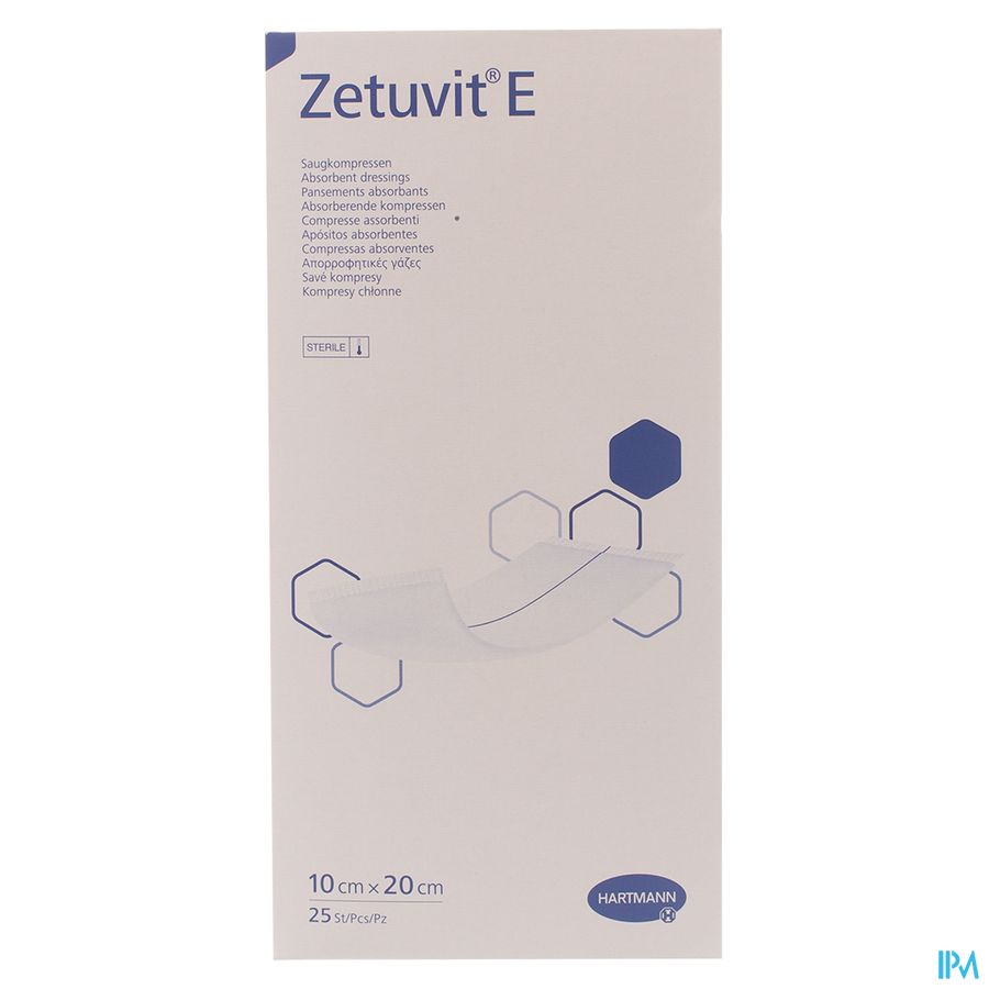 Zetuvit E 10x20cm St. 25 P/s 3