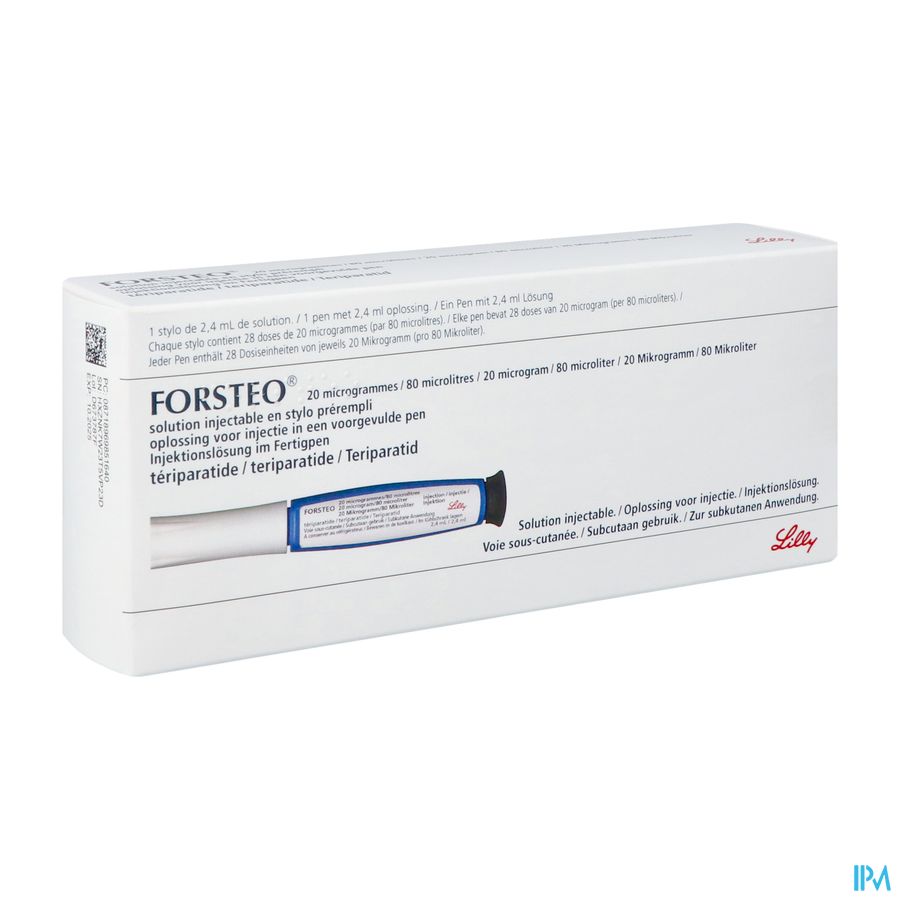 Forsteo Orifarm 20mcg/80mcl Voorgevulde Pen Forsteo Orifarm 20mcg/80mcl Voorgevulde Pen