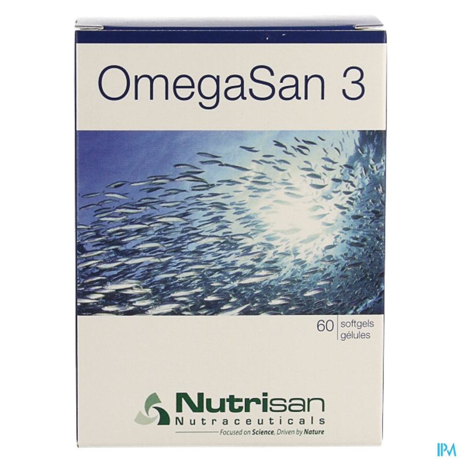 Omegasan 3 Nf 60 Softgels  Nutrisan 2