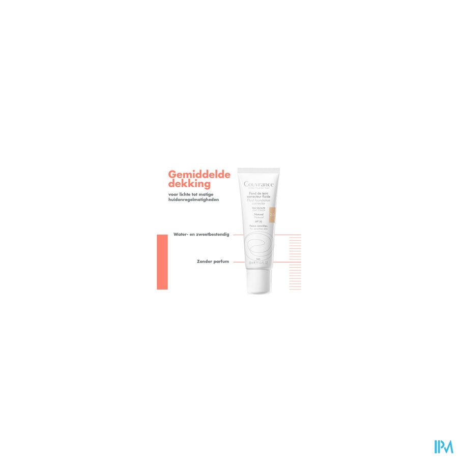 Avene Couvrance Fdt Correct. Fluide 2 Naturel 30ml 11