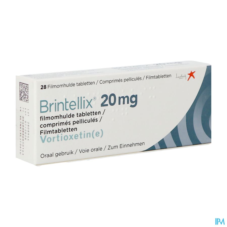Brintellix 20mg Pi Pharma Comp Pell 28 Pip