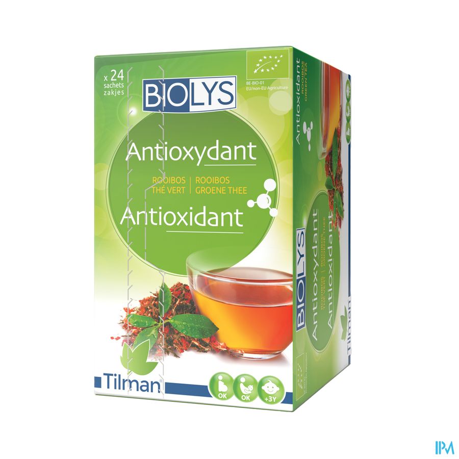 Biolys Rooibos Groene Thee Sach 24 1