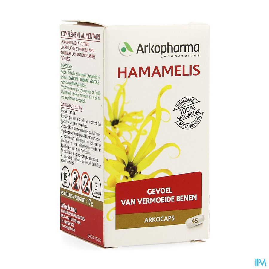 Arkocaps Hamamelis Plantaardog 45 Cfr 4137915