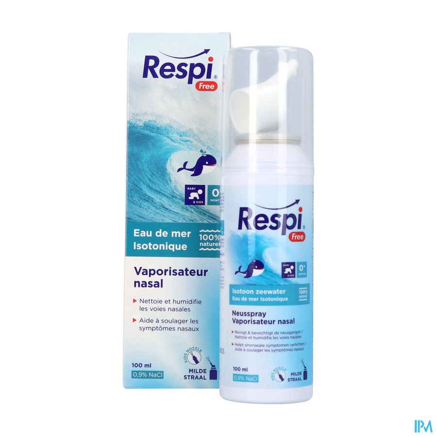 Respi Free Isotonic Baby Kids Spray 100ml 5