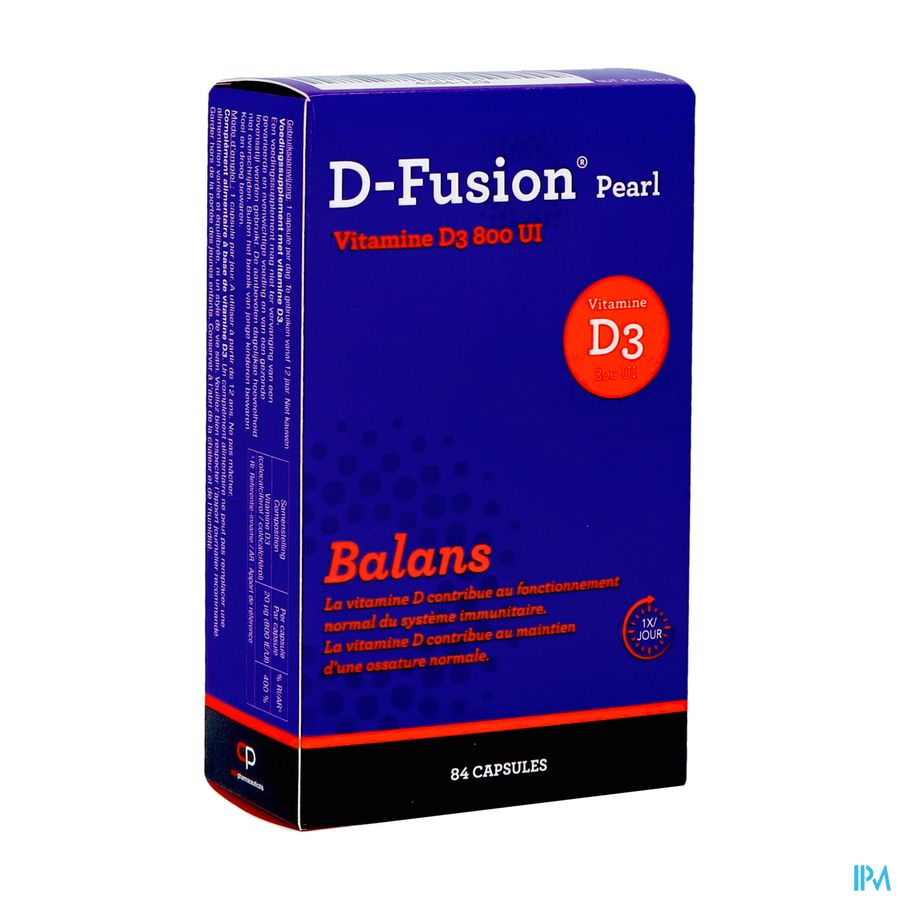 D-fusion Pearl 800ui Caps 84 D-fusion Pearl 800ui Caps 84