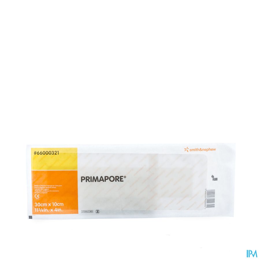 Primapore S&n Verb Post-op 30cmx10cm 1 66000321