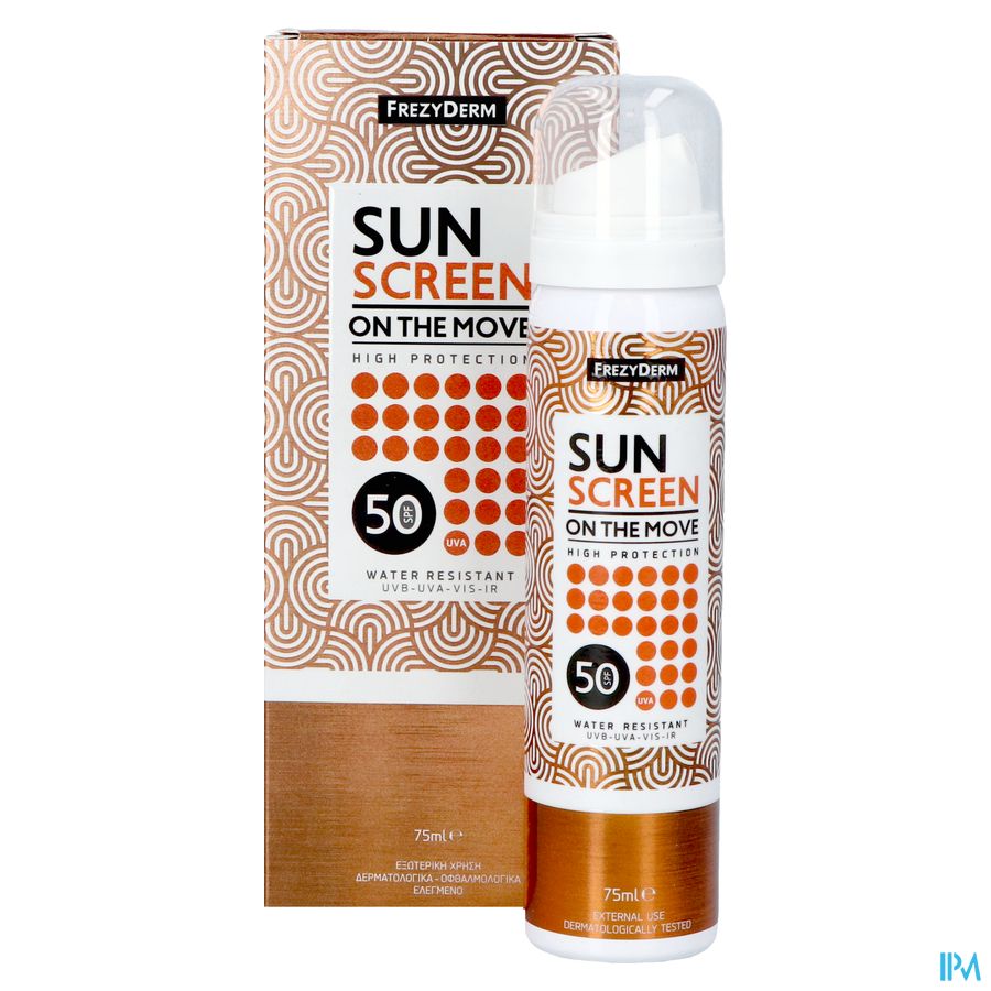 Frezyderm Sunscreen Mist Onthemovespray Spf50 75ml 5