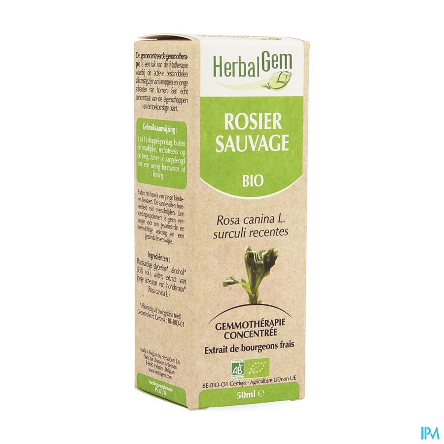 Herbalgem Rosier Sauvage Macerat 50ml Herbalgem Rosier Sauvage Macerat 50ml