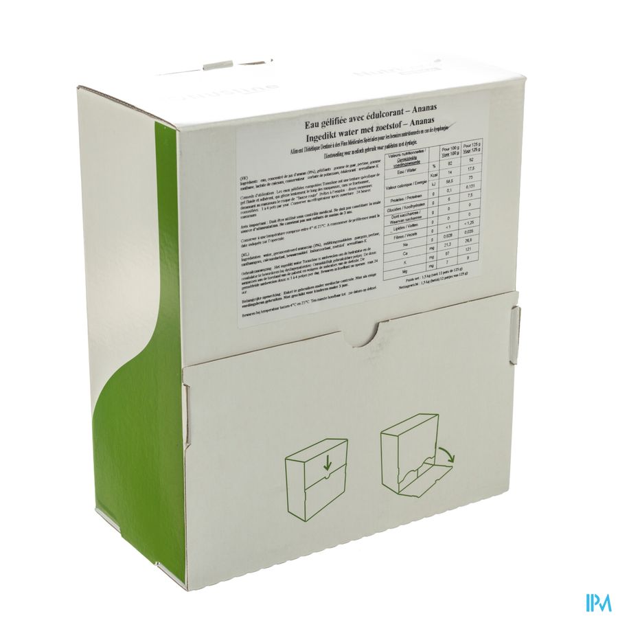 Gelwater Zoetstof Ananas 12x125ml Gelwater Zoetstof Ananas 12x125ml