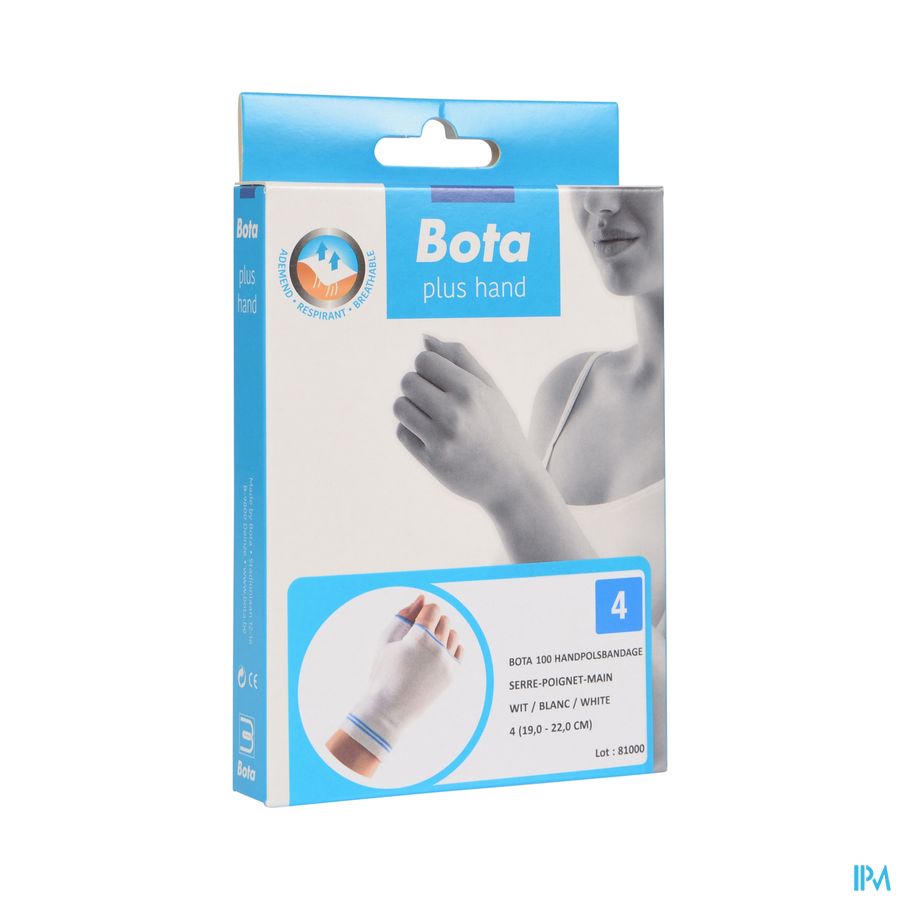 Bota Handpolsband+duim 100 White N4 Bota Handpolsband+duim 100 White N4