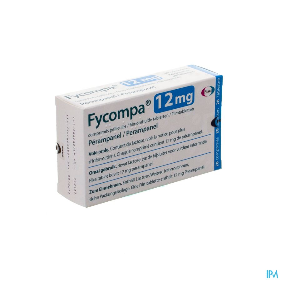 Fycompa 12mg Comp Pell 28 X 12mg Fycompa 12mg Comp Pell 28 X 12mg