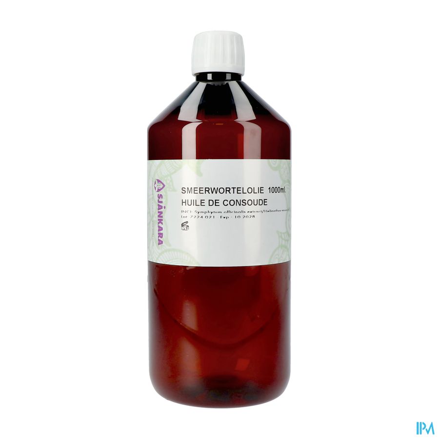 Sjankara Smeerwortel Olie Maceraat 1000ml Sjankara Smeerwortel Olie Maceraat 1000ml